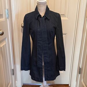 Zara Dark Denim Mini Dress